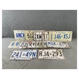 Collection of License Plates