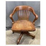 Oak Office Chair