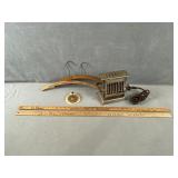 Vintage Toaster, Rulers, etc
