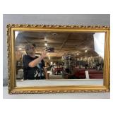 Gold Toned Framed Mirror