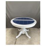 Round Tile Top Pedestal Table