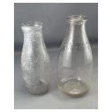 Farmers & Rieck Dairy Milk Bottles