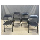4 Folding Chairs