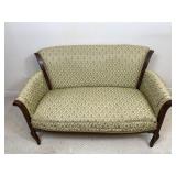 Vintage Floral Settee