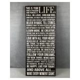 'This is your Life' Sign