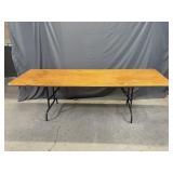 Wooden Fold Up Table