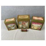 Lipton, Red Rose & OXO Tins