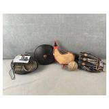 Baseball Glove, Knee Guards, etc