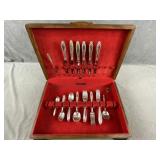 International Sterling 'Prelude' Flatware w Case