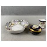 Collection of Hand Painted Dishes