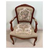 Needle Point  Armchair