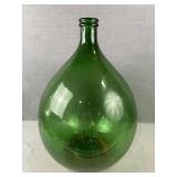 Green Glass Demijohn