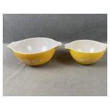 Pair of Pyrex Bowls