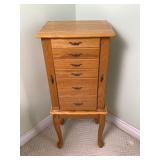 Standing Jewelry Cabinet