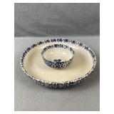 Heart Design Chip & Dip Platter