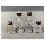 Glass Salt & Pepper Shakers