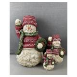 Vintage Snowmen Decor