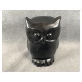 Rock Owl Figurine