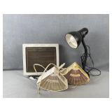 Desk Lamps, Fans, etc