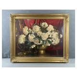 Flower Arrangement Print By Elmer W.Greene