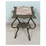 Marble Top Side Table