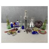 Stained Glass Decor, Bottles, etc