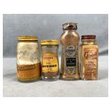 Collection of Vintage Shaker Bottles