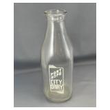 Port Hope City Dairy Milk Bottle