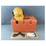 Stihl Chainsaw Box, Hardhat & Chains