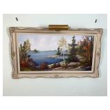Lake Painting by Anna