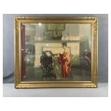 Woman Playing The Piano Print