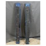 2 Mastercraft Metal Folding Saw Horses