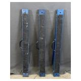 3 Mastercraft Metal Folding Saw Horses