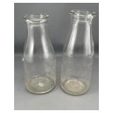 Toronto Dairymen's Assoc & Crescent Dairy Bottles