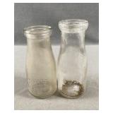 Cousins Dairy & Hillsdale Dairy Milk Bottles