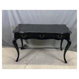Black Hall Table