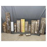 Wedding Decor Signs