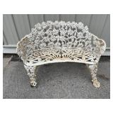 Cast Aluminum Bench
