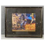 Framed Batman Comic Cover