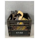 Crate of Hand Tools, etc