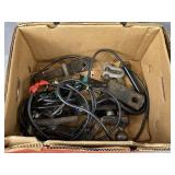 Box of Cables, Hitches, etc