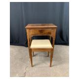 Singer Sewing Machine Stand w Stool