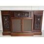 Beautiful Ribbon Mahogany Sideboard/Secretary