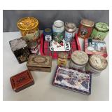 Large Collection of Advertising Tins