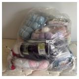 Bag of Assorted Yarn
