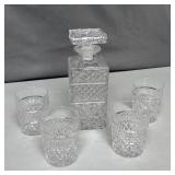 Set of Lead Crystal Barware