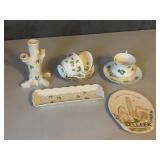 Collection of China, Includes Some Belleek