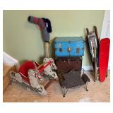 Assorted Toys + Trunks