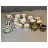 Several Sets of Creamers + Sugars