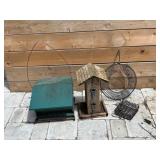 Collection of Four Bird Feeders